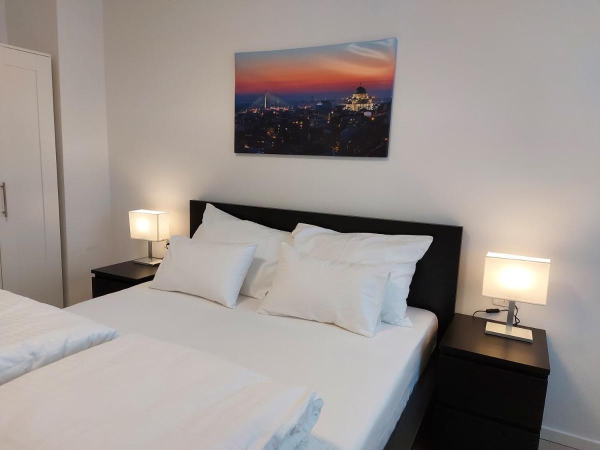 Apartment Vracar Belgrade, St Sava Church Park Exterior foto
