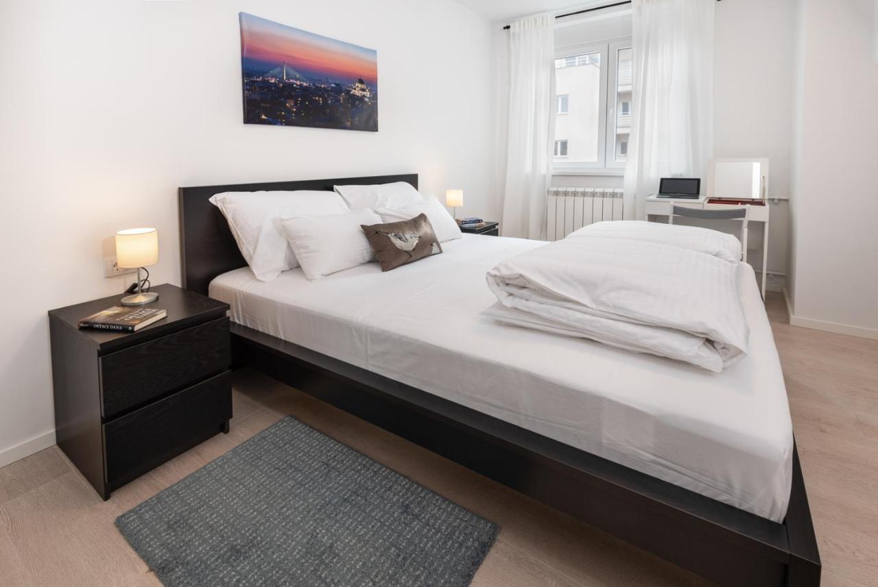 Apartment Vracar Belgrade, St Sava Church Park Exterior foto